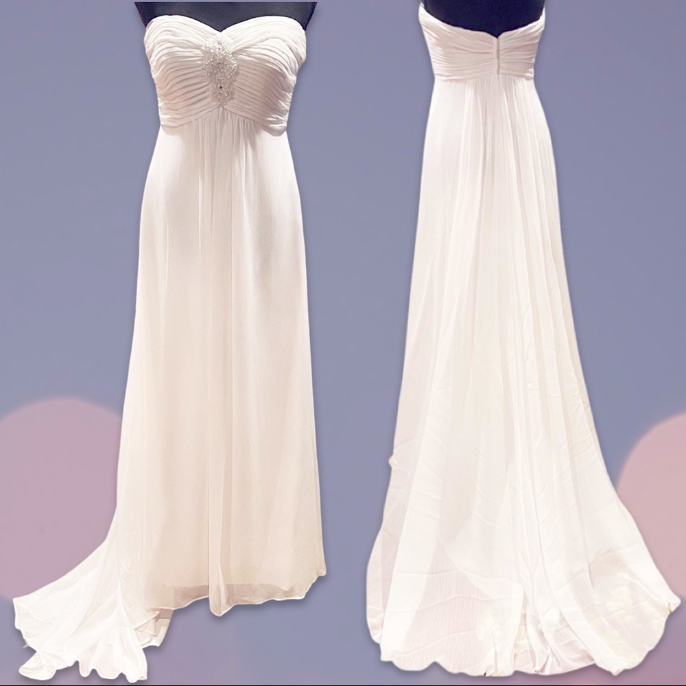 White Formal Gown